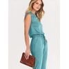 image:imageANRABESS Jumpsuits for Women Summer Casual Sleeveless RompersLake