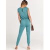 image:imageANRABESS Jumpsuits for Women Summer Casual Sleeveless RompersLake