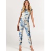 image:imageANRABESS Jumpsuits for Women Summer Casual Sleeveless RompersTie Dye Yellow