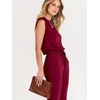 image:imageANRABESS Jumpsuits for Women Summer Casual Sleeveless RompersWine Red