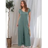 image:imageANRABESS Jumpsuits for Women Summer Casual Wide Leg Rompers OutfitsGreen