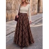image:imageANRABESS Long Sleeve Shirts for Women Fall V Neck Slim Fit Tops Basic TeeBeige