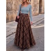 image:imageANRABESS Long Sleeve Shirts for Women Fall V Neck Slim Fit Tops Basic TeeGrey Blue