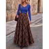 image:imageANRABESS Long Sleeve Shirts for Women Fall V Neck Slim Fit Tops Basic TeeRoyal Blue
