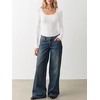 image:imageANRABESS Long Sleeve Shirts for Women Wool Blend Slim Fit TopsCream White