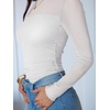 image:imageANRABESS Mesh Long Sleeve Tops for Women Sexy ShirtsWhite