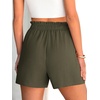 image:imageANRABESS Shorts for Women Summer Casual with PocketsArmy Green