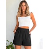 image:imageANRABESS Shorts for Women Summer Casual with PocketsBlack