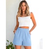 image:imageANRABESS Shorts for Women Summer Casual with PocketsBright Blue