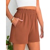 image:imageANRABESS Shorts for Women Summer Casual with PocketsCaramel