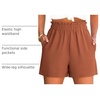 image:imageANRABESS Shorts for Women Summer Casual with PocketsCaramel