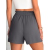 image:imageANRABESS Shorts for Women Summer Casual with PocketsDark Gray
