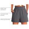image:imageANRABESS Shorts for Women Summer Casual with PocketsDark Gray