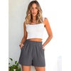 image:imageANRABESS Shorts for Women Summer Casual with PocketsDark Gray