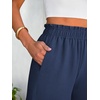 image:imageANRABESS Shorts for Women Summer Casual with PocketsDeep Blue