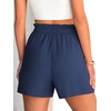 image:imageANRABESS Shorts for Women Summer Casual with PocketsDeep Blue