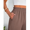 image:imageANRABESS Shorts for Women Summer Casual with PocketsDeep Brown