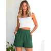 image:imageANRABESS Shorts for Women Summer Casual with PocketsForest Green