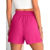 image:imageANRABESS Shorts for Women Summer Casual with PocketsHot Pink