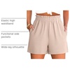 image:imageANRABESS Shorts for Women Summer Casual with PocketsKhaki