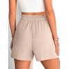 image:imageANRABESS Shorts for Women Summer Casual with PocketsKhaki