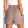 image:imageANRABESS Shorts for Women Summer Casual with PocketsLight Camel