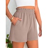 image:imageANRABESS Shorts for Women Summer Casual with PocketsLight Camel