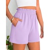 image:imageANRABESS Shorts for Women Summer Casual with PocketsLight Purple