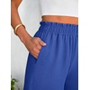 image:imageANRABESS Shorts for Women Summer Casual with PocketsRoyal Blue