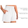 image:imageANRABESS Shorts for Women Summer Casual with PocketsWhite