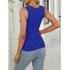 image:imageANRABESS Tank Tops for Womens Square Neck Ribbed Summer Sleeveless ShirtsRoyal Blue