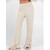 image:imageANRABESS Women 2 Piece Lounge Pajama Matching Sets Ribbed Knit Fall OutfitsLight Khaki