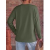 image:imageANRABESS Women Extra Soft Long Sleeve Shirts Oversized Thermal Fleece TopsGreen