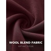image:imageANRABESS Womens Boat Neck Long Sleeve Shirts Wool Blend Knit Top Fall LayerWine Red