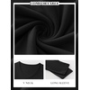 image:imageANRABESS Womens Double Lined Long Sleeve Tops Layer ShirtsBlack