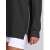 image:imageANRABESS Womens Fall Oversized Crewneck Tunic SweatshirtBlack