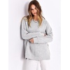 image:imageANRABESS Womens Fall Oversized Crewneck Tunic SweatshirtGray