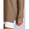 image:imageANRABESS Womens Fall Oversized Crewneck Tunic SweatshirtKhaki