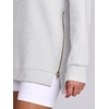 image:imageANRABESS Womens Fall Oversized Crewneck Tunic SweatshirtLight Gray