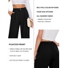 image:imageANRABESS Womens High Waisted Wide Leg Dress Work PantsBlack