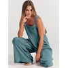 image:imageANRABESS Womens Jumpsuits Overalls Linen Wide Leg Jumpers Casual Summer Fall Outfits 2026 Beach Vacation Clothes with Pockets