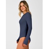 image:imageANRABESS Womens Long Sleeve Thermal Bodysuit TopsNavy Blue
