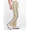 image:imageANRABESS Womens Sweatpants Straight Leg Fall Lounge Striped Track PantsBeige