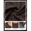 image:imageANRABESS Womens Thermal Shirts Henley Long Sleeve Fleece Tops Basic TeeDeep Brown