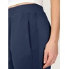 image:imageANRABESS Womens Waffle Knit Wide Leg Lounge PantsNavy Blue