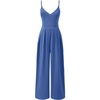 image:imageANRABESS Jumpsuits for Women Dressy Summer Casual Wide Leg One Piece RomperBlue