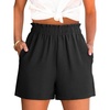 image:imageANRABESS Shorts for Women Summer Casual with PocketsBlack