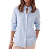 Light Blue White Stripe