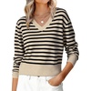 Almond Black Stripe