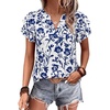 Navy Blue Floral